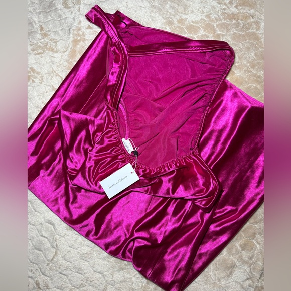 LOVERS & FRIENDS Colette Cutout Maxi Dress in Pink - SIZE SMALL ~ NWT - Picture 3 of 7